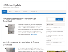 Tablet Screenshot of hpdriverupdate.com